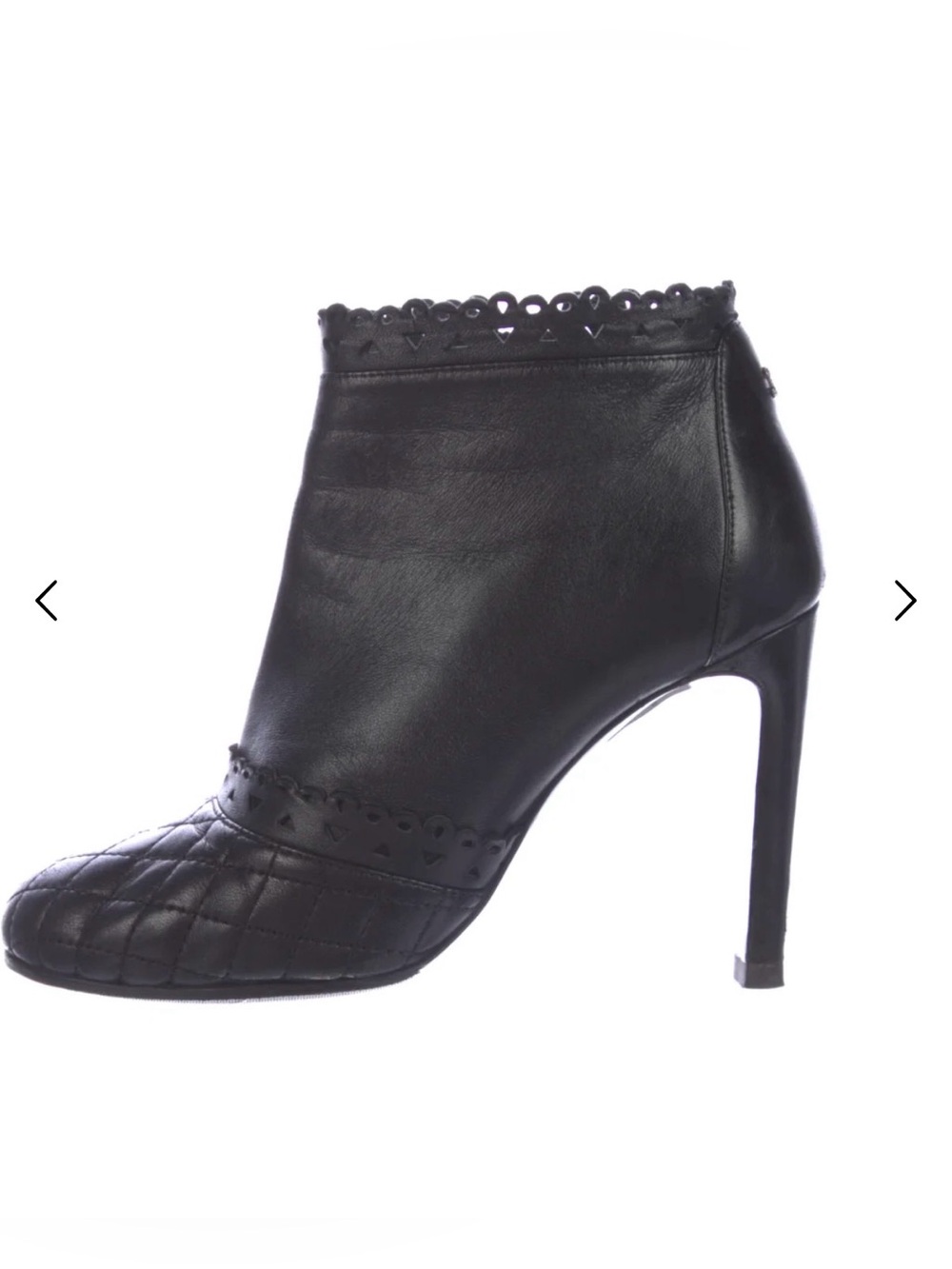 Chanel 2015 Interlocking CC Logo Boots